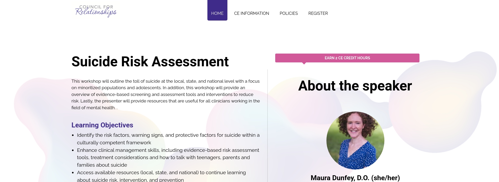 Suicide Risk Assessment